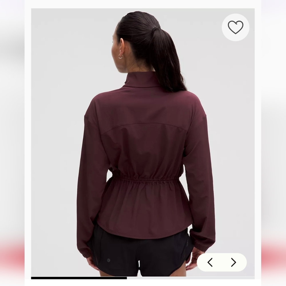 Lululemon UV-Protective Cinch-Waist Running Jacket - Size XS - Picture 3 of 7